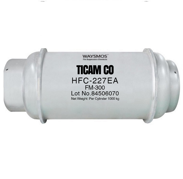 HFC-227EA (FM-300) Lot No. 84506070, Waysmos - in order to TICAM CO